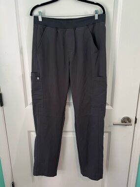 Figs Grey Scrub Pants Size Medium